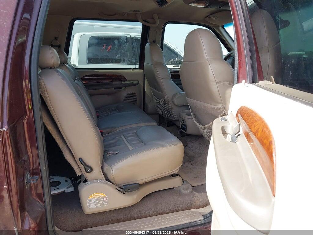 1FMNU42S5YEE35204 2000 FORD EXCURSION photo no. 8