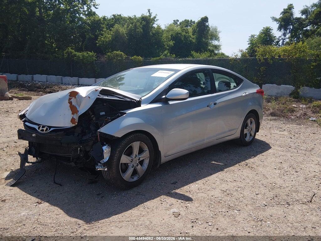 5NPDH4AE6DH292032 2013 HYUNDAI ELANTRA photo no. 2