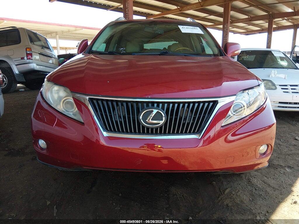 2T2BK1BA6AC017726 2010 LEXUS RX 350 photo no. 12