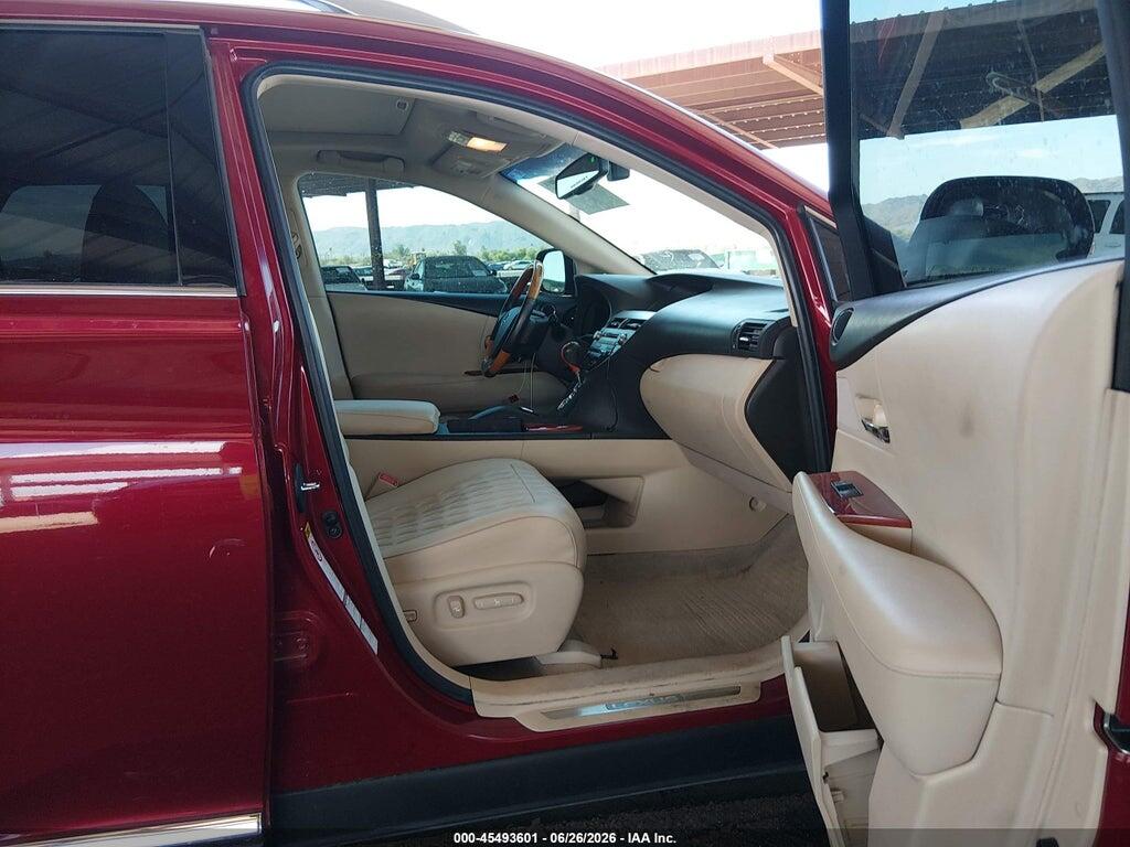 2T2BK1BA6AC017726 2010 LEXUS RX 350 photo no. 5