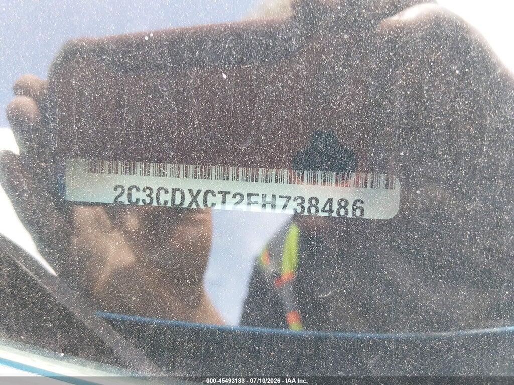 2C3CDXCT2FH738486 2015 DODGE CHARGER photo no. 9
