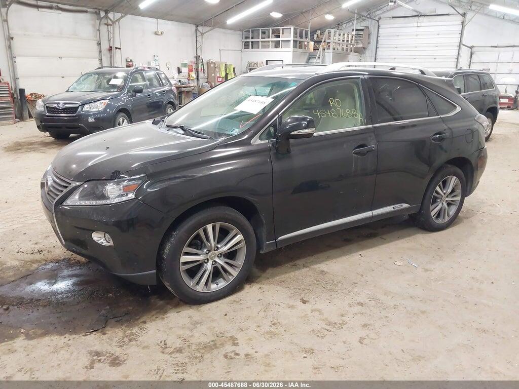 2T2BC1BA1FC009831 2015 LEXUS RX 450H photo no. 2