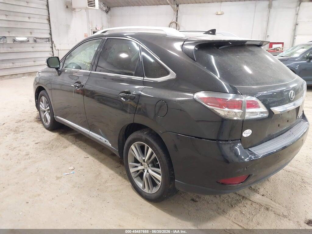 2T2BC1BA1FC009831 2015 LEXUS RX 450H photo no. 3