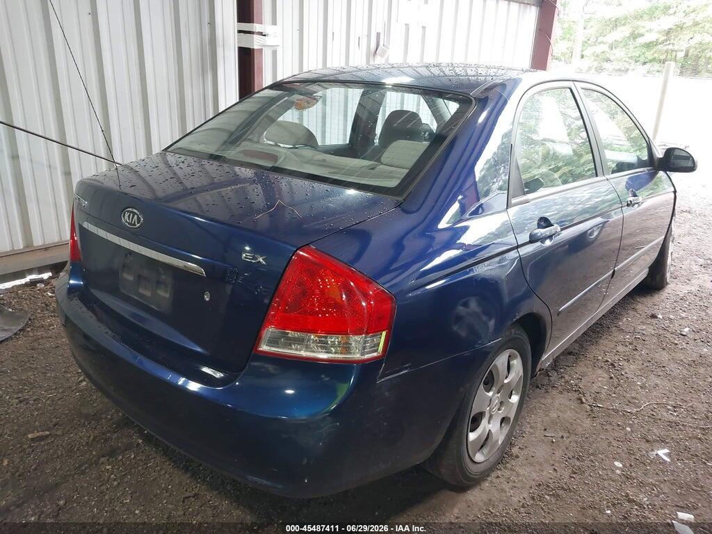 KNAFE121975378951 2007 KIA SPECTRA photo no. 4