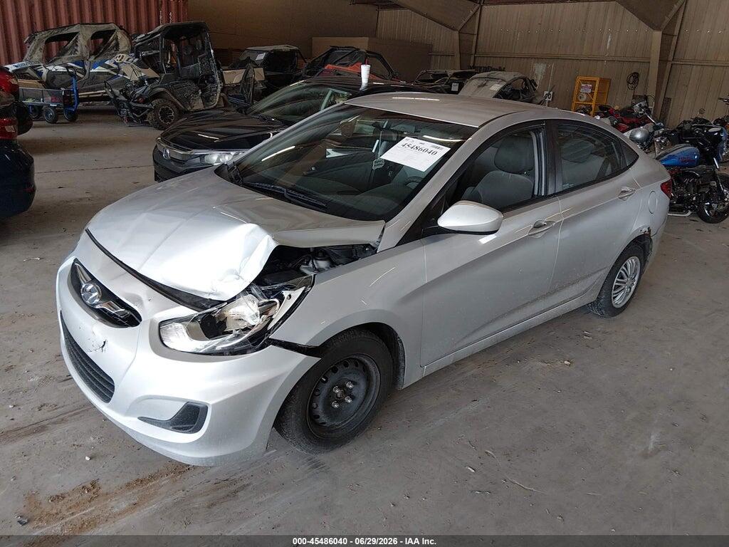 KMHCT4AE6DU453183 2013 HYUNDAI ACCENT photo no. 2