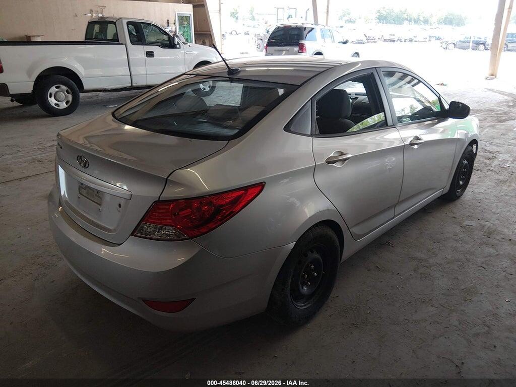 KMHCT4AE6DU453183 2013 HYUNDAI ACCENT photo no. 4