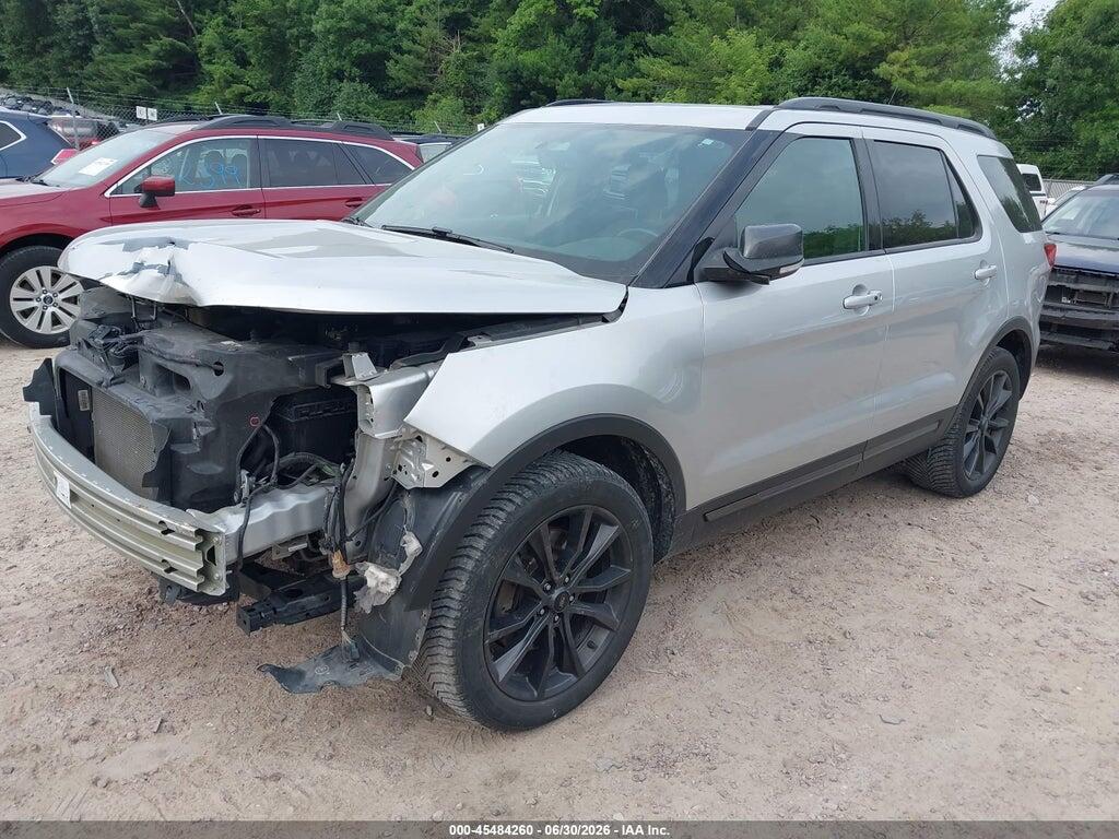 1FM5K8D86JGA96381 2018 FORD EXPLORER photo no. 2