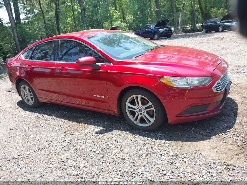 3FA6P0LU3JR153435 2018 FORD FUSION HYBRID photo no. 1