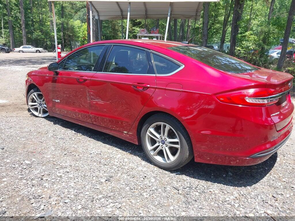 3FA6P0LU3JR153435 2018 FORD FUSION HYBRID photo no. 3