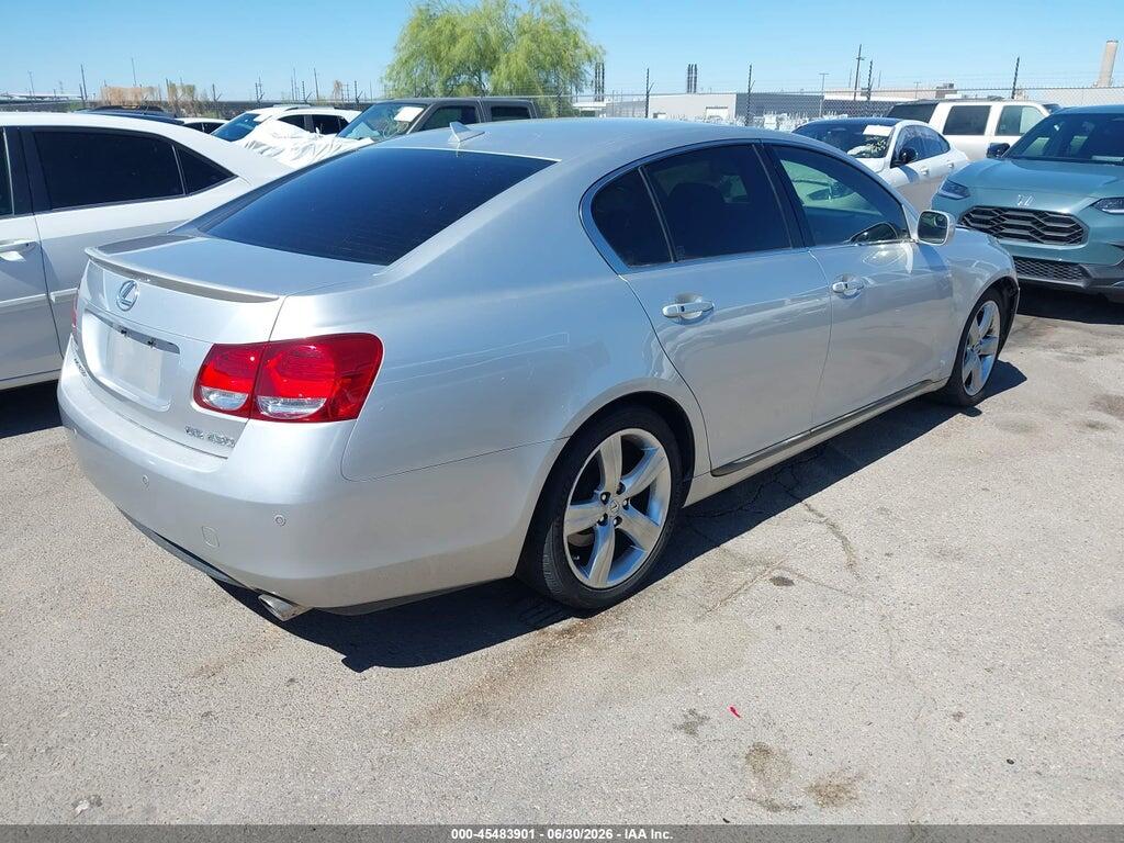 JTHBN96S775017879 2007 LEXUS GS 430 photo no. 4