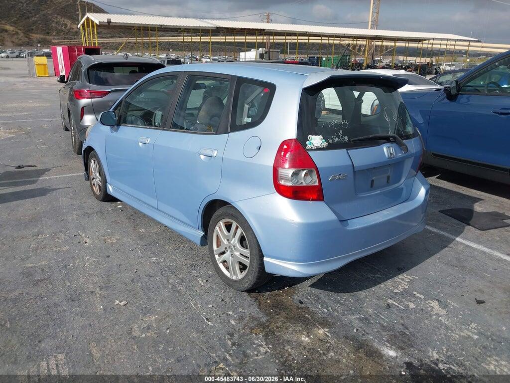 JHMGD38688S034201 2008 HONDA FIT photo no. 3