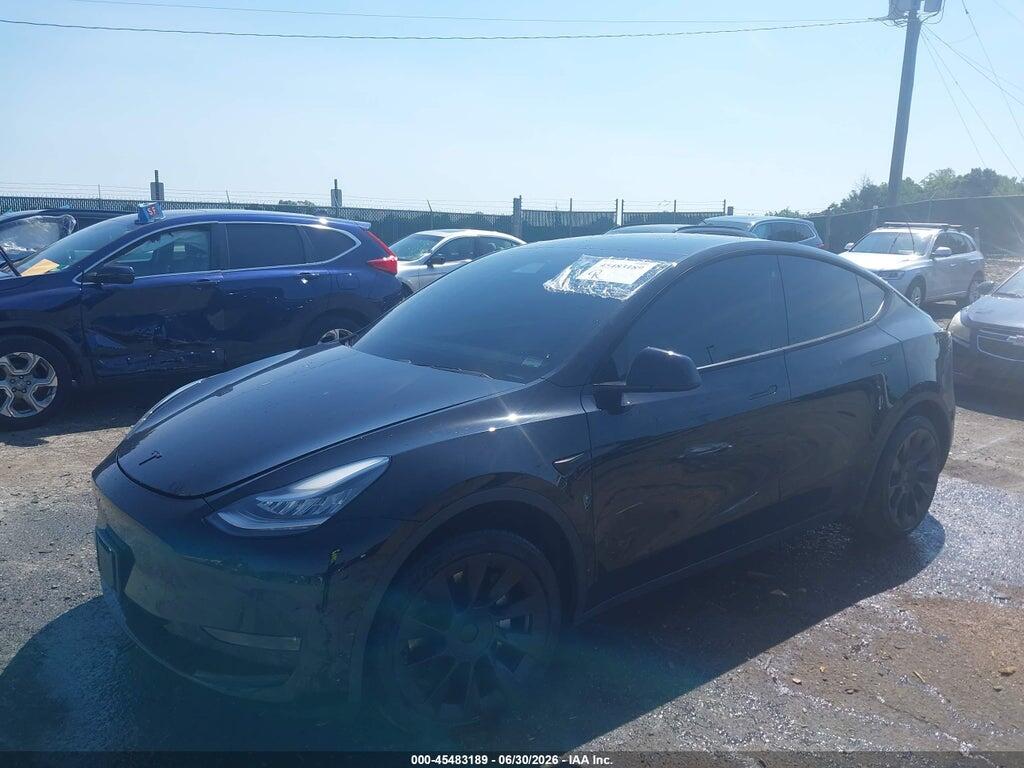 5YJYGDEE7LF049437 2020 TESLA MODEL Y photo no. 2