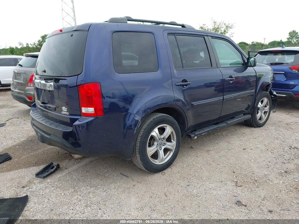 5FNYF4H79DB015579 2013 HONDA PILOT photo no. 4