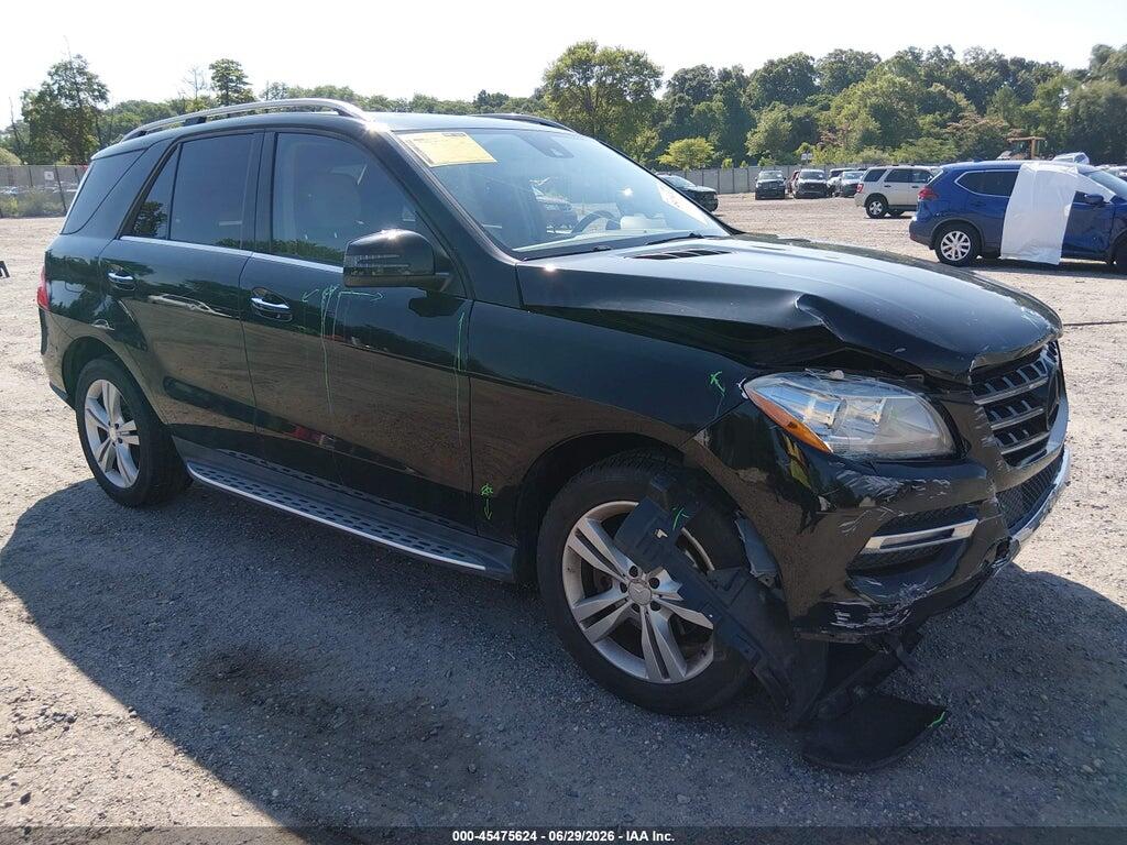 4JGDA5HB8FA518583 2015 MERCEDES-BENZ ML 350 photo no. 1