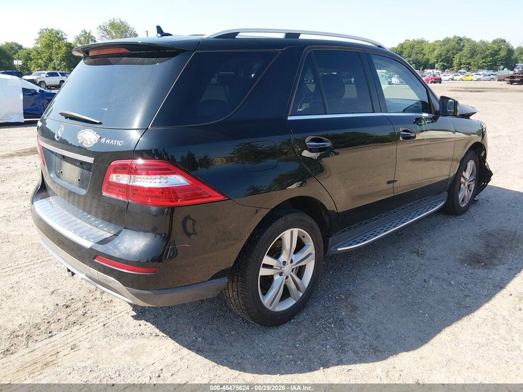 4JGDA5HB8FA518583 2015 MERCEDES-BENZ ML 350 photo no. 4