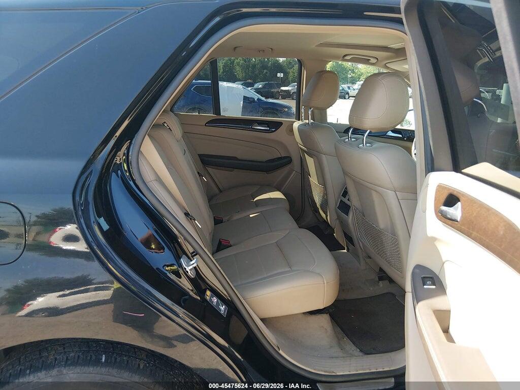 4JGDA5HB8FA518583 2015 MERCEDES-BENZ ML 350 photo no. 8