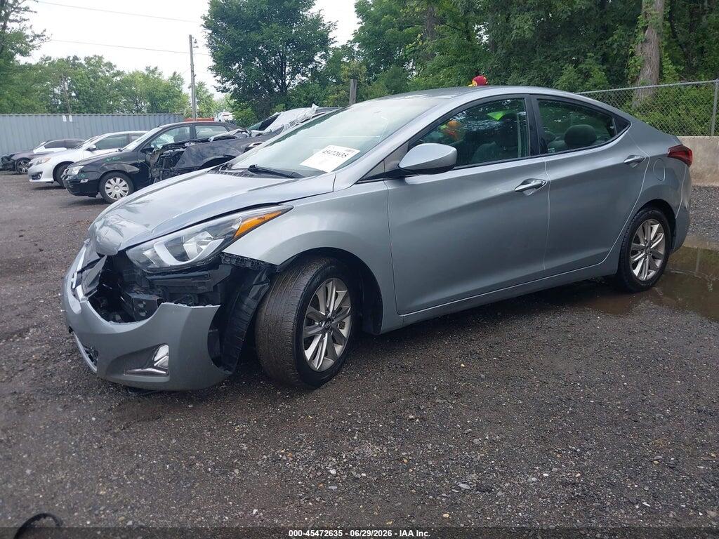 5NPDH4AE9FH588049 2015 HYUNDAI ELANTRA photo no. 2