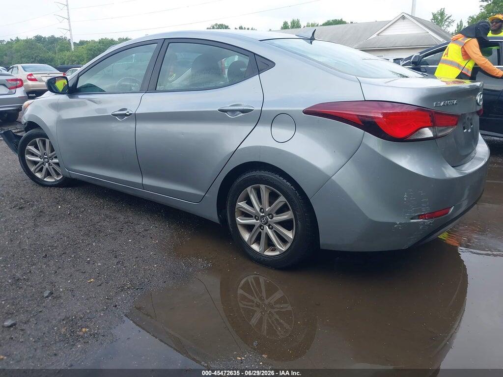 5NPDH4AE9FH588049 2015 HYUNDAI ELANTRA photo no. 3