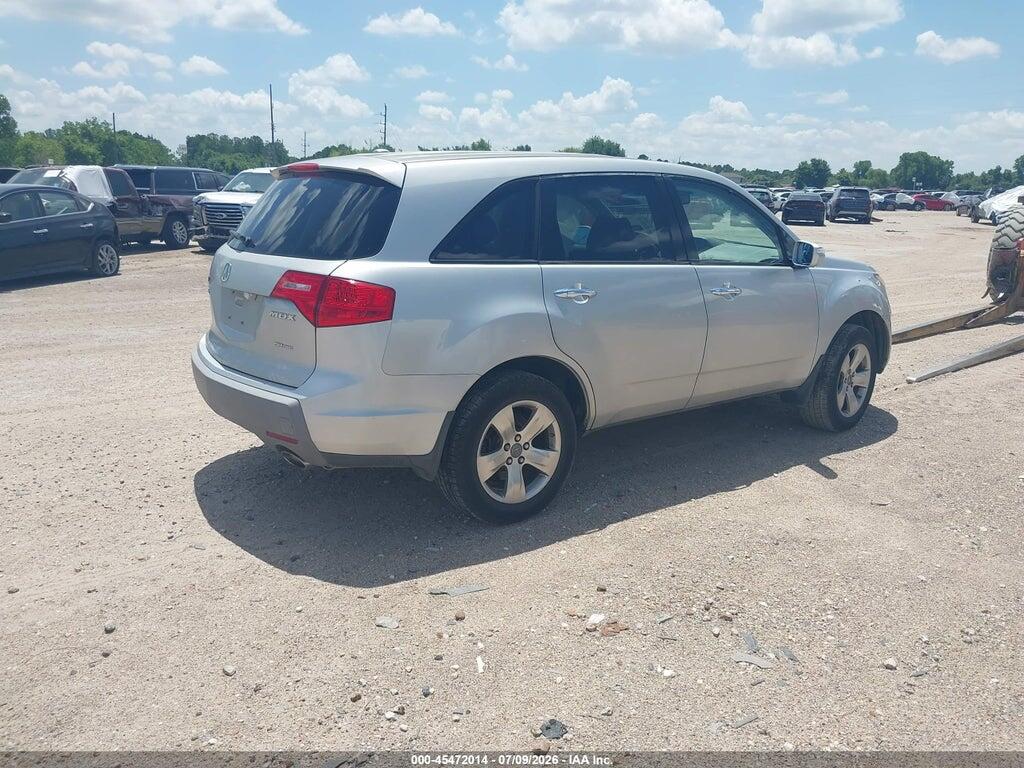 2HNYD28739H520037 2009 ACURA MDX photo no. 4