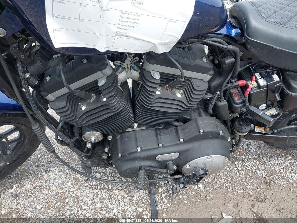 1HD4LE213CC427234 2012 HARLEY-DAVIDSON XL883 photo no. 9