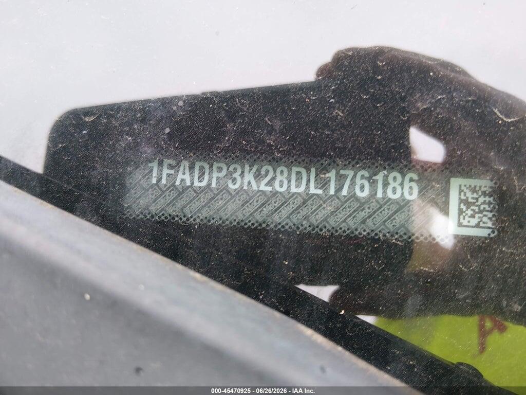 1FADP3K28DL176186 2013 FORD FOCUS photo no. 9