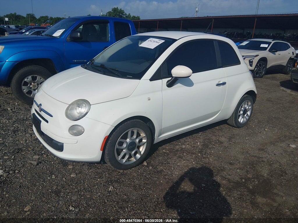 3C3CFFAR6CT125026 2012 FIAT 500 photo no. 2