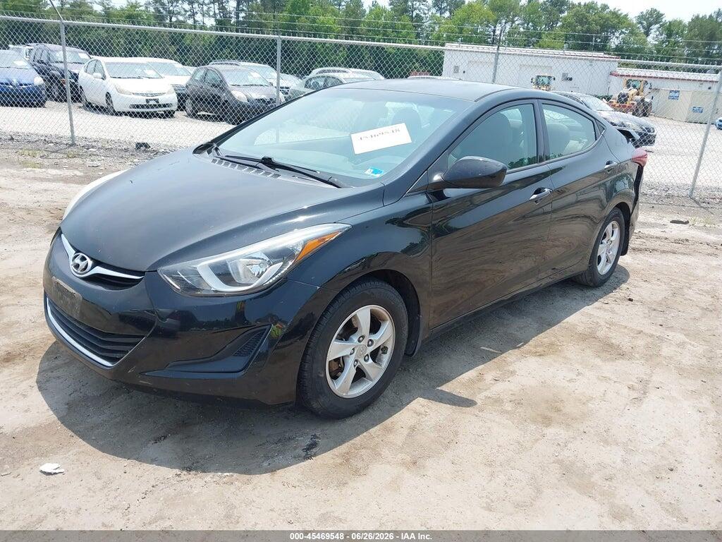 5NPDH4AE7FH582542 2015 HYUNDAI ELANTRA photo no. 2