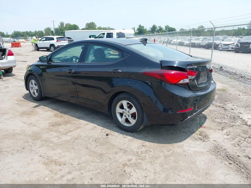 5NPDH4AE7FH582542 2015 HYUNDAI ELANTRA photo no. 3