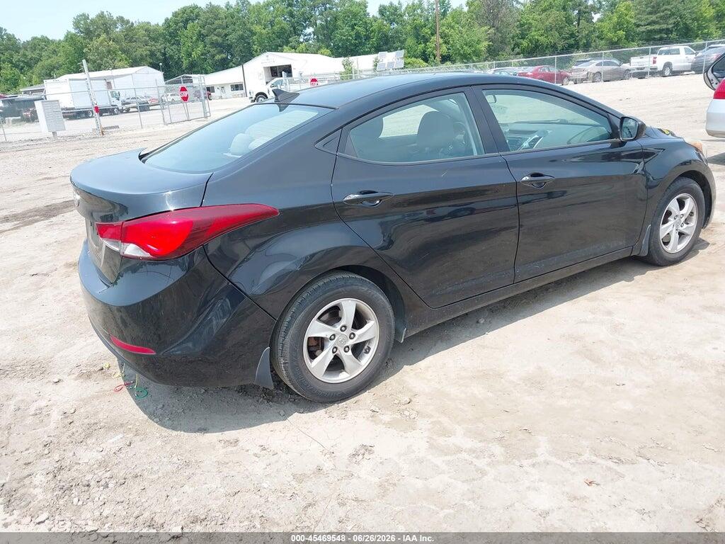 5NPDH4AE7FH582542 2015 HYUNDAI ELANTRA photo no. 4
