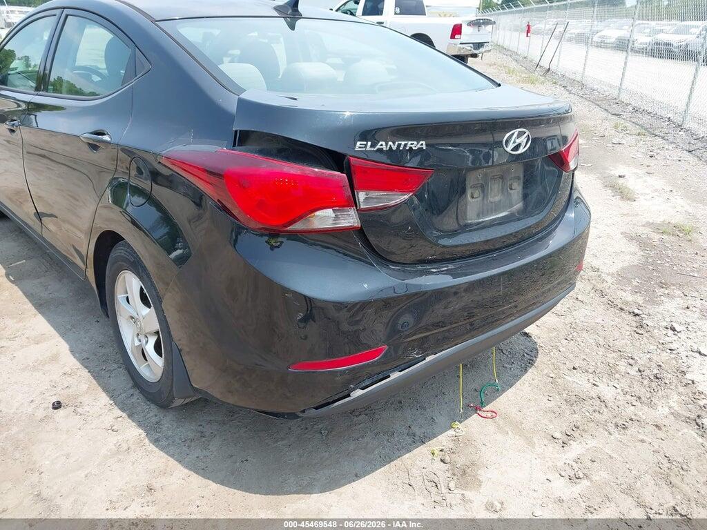 5NPDH4AE7FH582542 2015 HYUNDAI ELANTRA photo no. 6