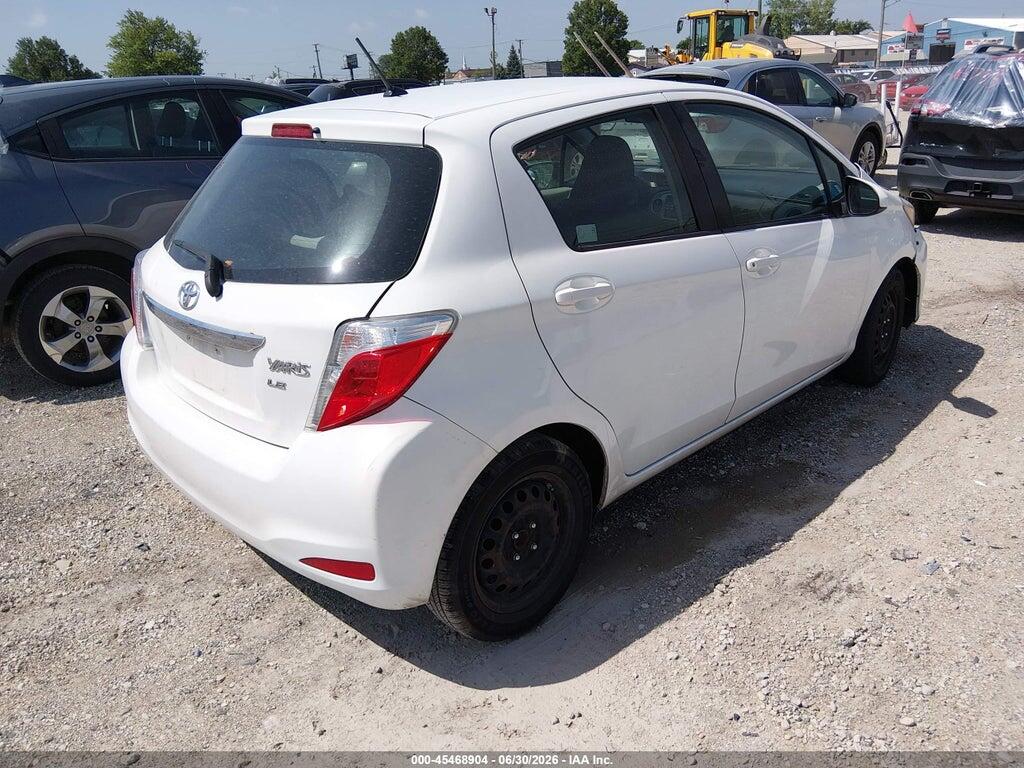 JTDKTUD39CD514650 2012 TOYOTA YARIS photo no. 4