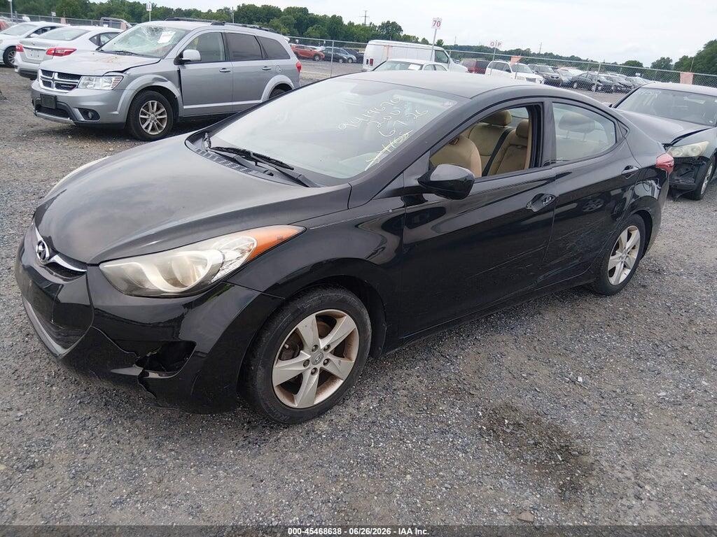 KMHDH4AEXDU794074 2013 HYUNDAI ELANTRA photo no. 2