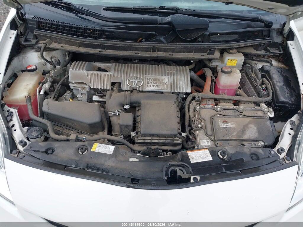JTDKN3DU1F0484200 2015 TOYOTA PRIUS photo no. 10