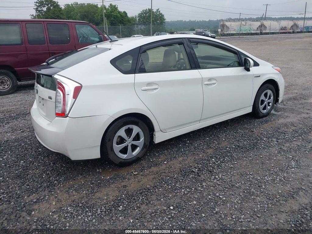 JTDKN3DU1F0484200 2015 TOYOTA PRIUS photo no. 4