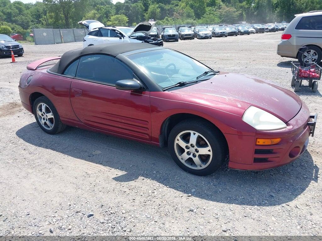 2005 MITSUBISHI ECLIPSE SPYDER 4A3AE45G75E021101