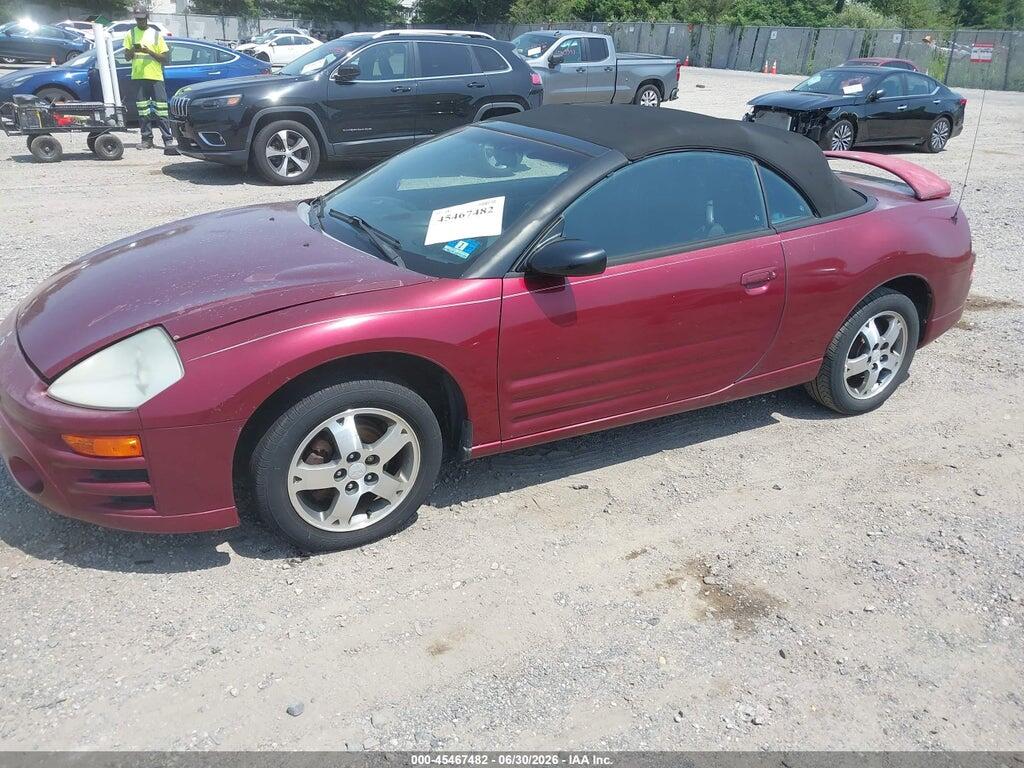 4A3AE45G75E021101 2005 MITSUBISHI ECLIPSE SPYDER photo no. 2
