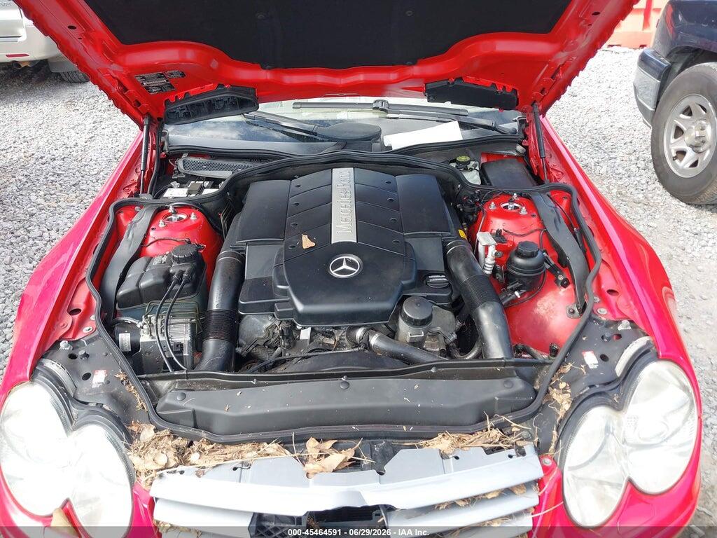 WDBSK75F23F040640 2003 MERCEDES-BENZ SL 500 photo no. 10