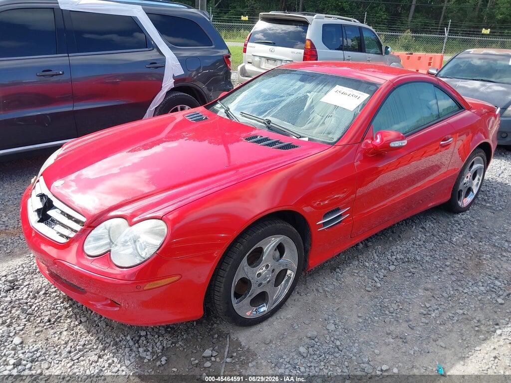 WDBSK75F23F040640 2003 MERCEDES-BENZ SL 500 photo no. 2