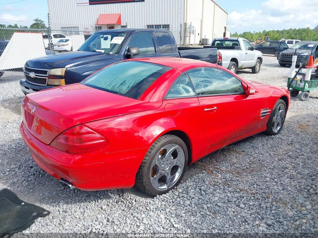WDBSK75F23F040640 2003 MERCEDES-BENZ SL 500 photo no. 4