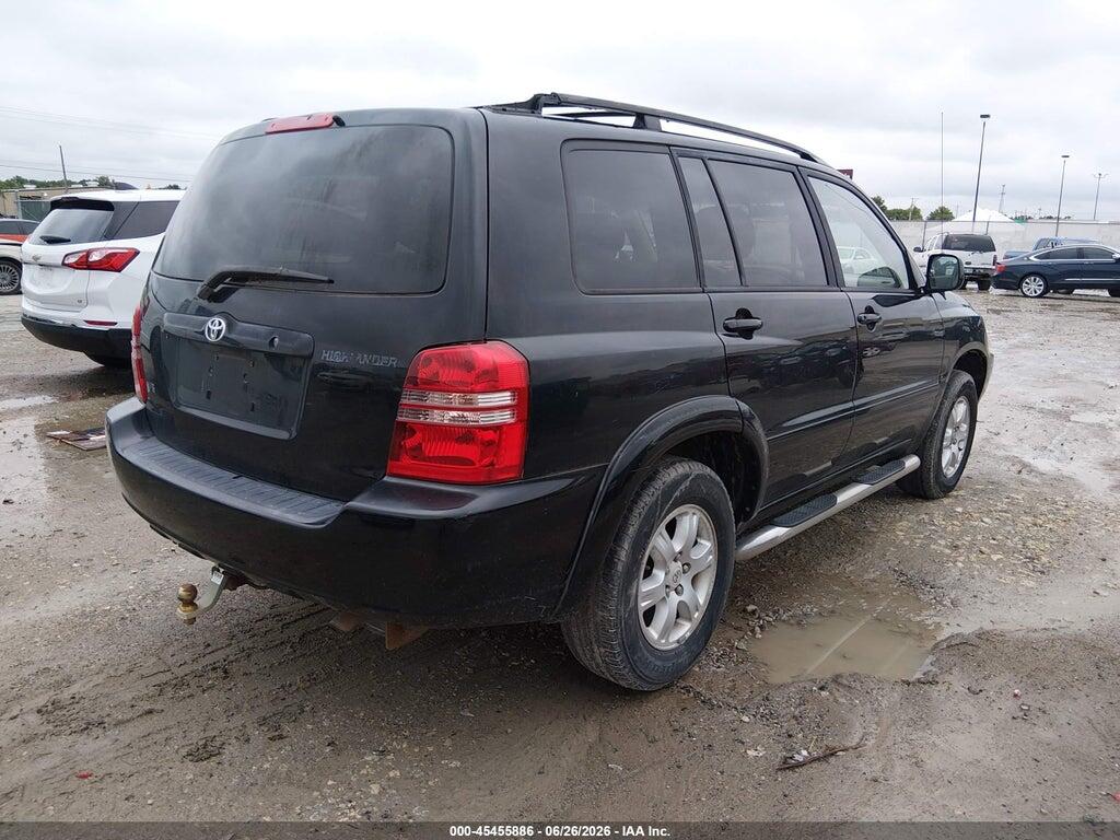 JTEGF21A720031423 2002 TOYOTA HIGHLANDER photo no. 4