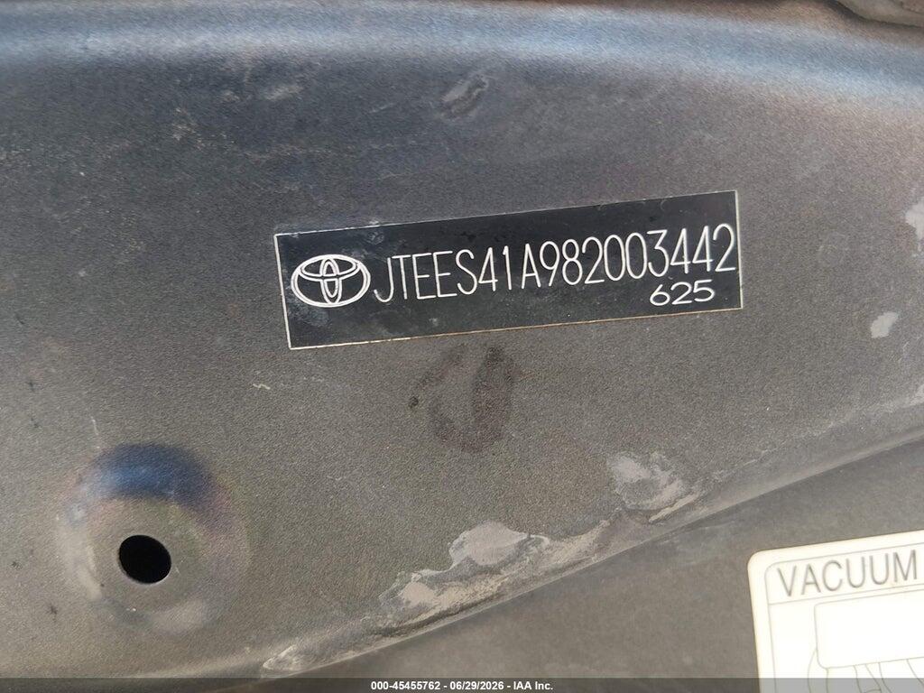 JTEES41A982003442 2008 TOYOTA HIGHLANDER photo no. 9