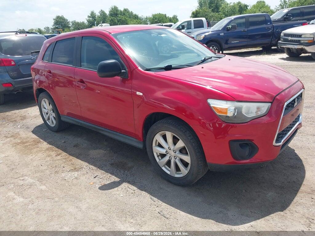 4A4AR3AUXDE014907 2013 MITSUBISHI OUTLANDER SPORT photo no. 1
