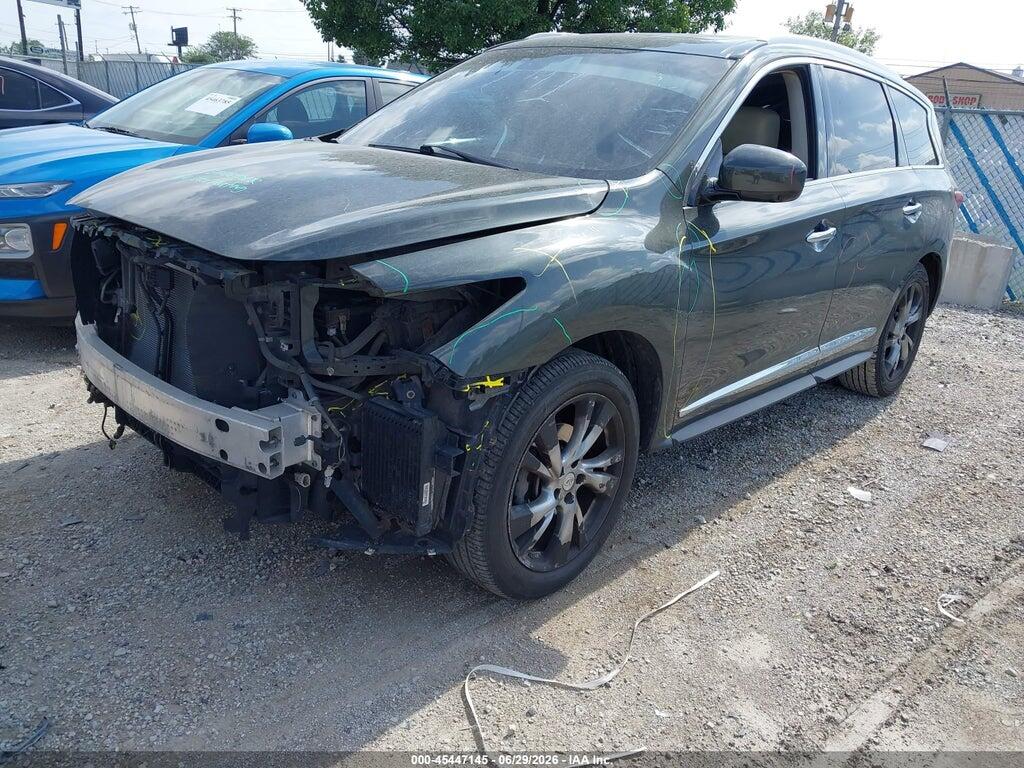 5N1AL0MN2DC312600 2013 INFINITI JX35 photo no. 2