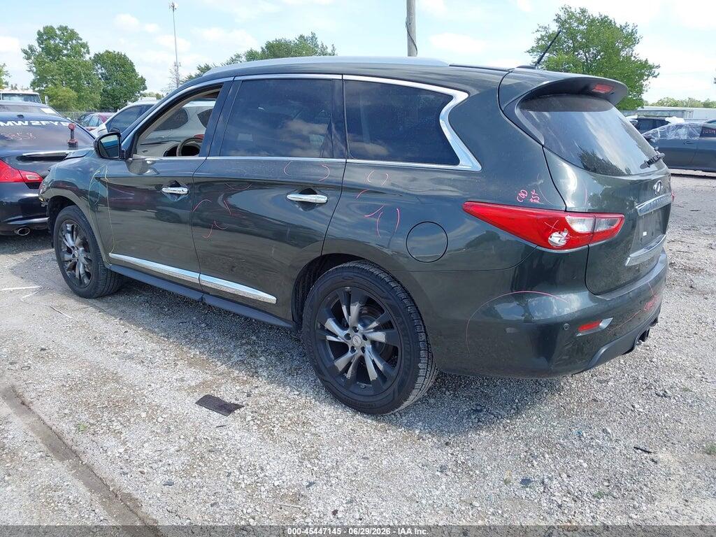 5N1AL0MN2DC312600 2013 INFINITI JX35 photo no. 3