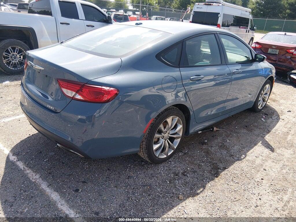 1C3CCCBG7FN597969 2015 CHRYSLER 200 photo no. 4