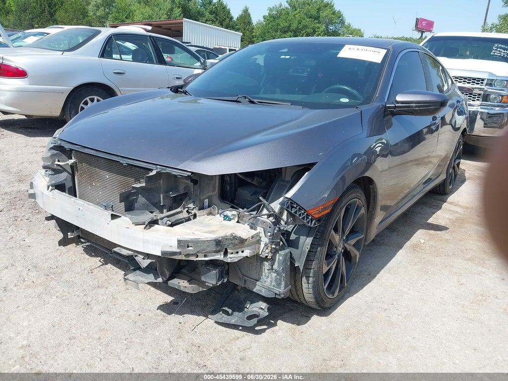 19XFC2F89KE043658 2019 HONDA CIVIC photo no. 2