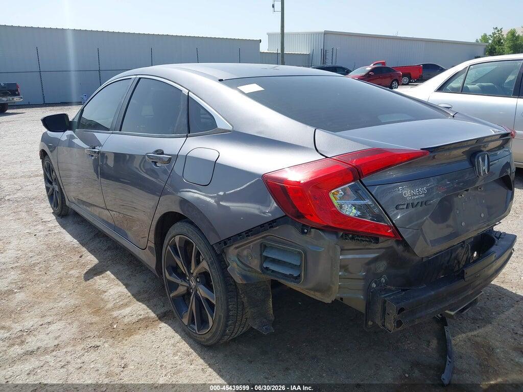 19XFC2F89KE043658 2019 HONDA CIVIC photo no. 3