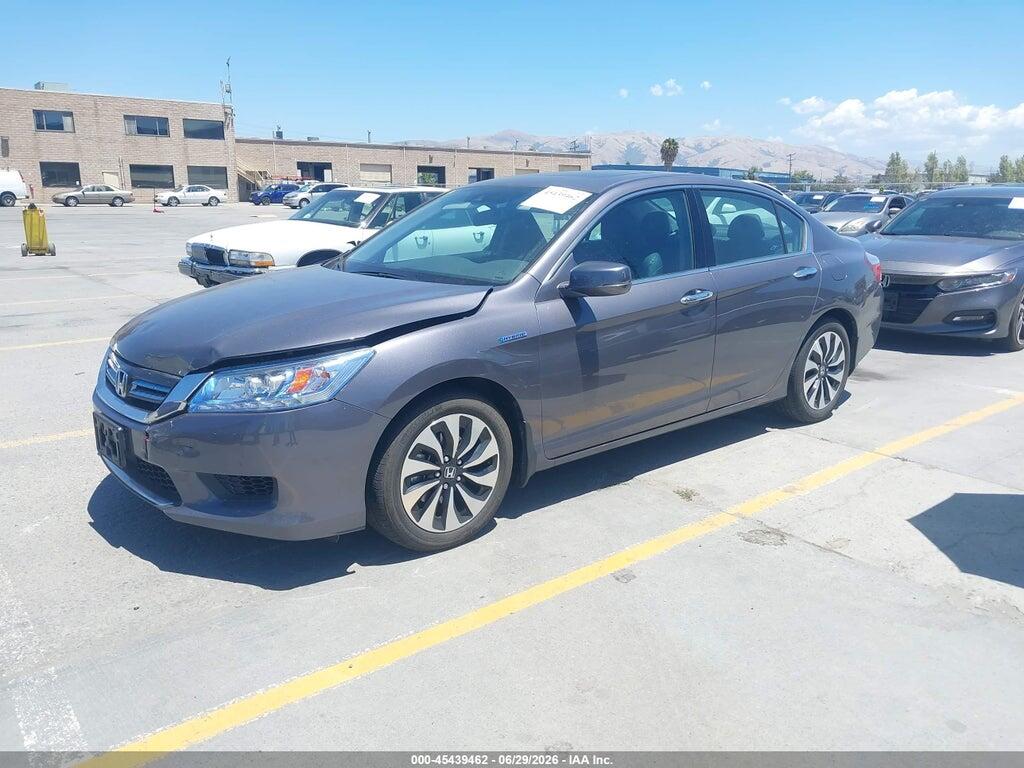 1HGCR6F76FA004004 2015 HONDA ACCORD HYBRID photo no. 2