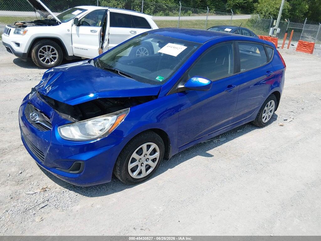 KMHCT5AE0DU135341 2013 HYUNDAI ACCENT photo no. 2