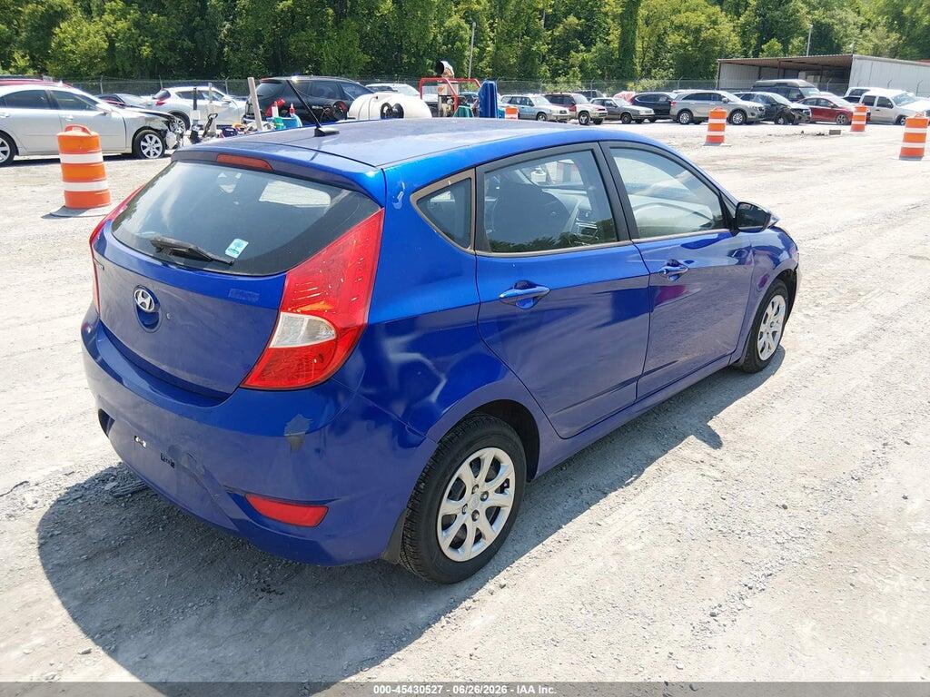 KMHCT5AE0DU135341 2013 HYUNDAI ACCENT photo no. 4